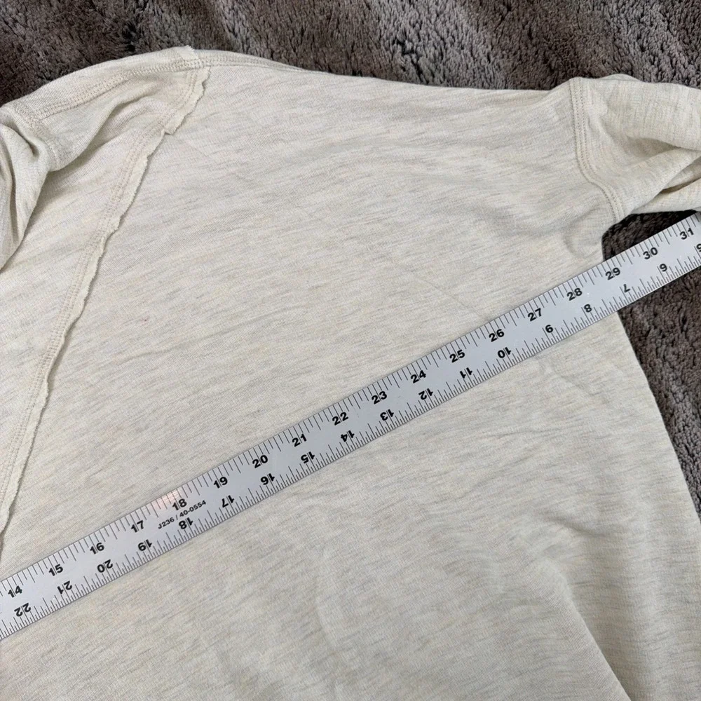 Free People Movement Believe Oversized Mock Neck Lightweight Sweater - Small